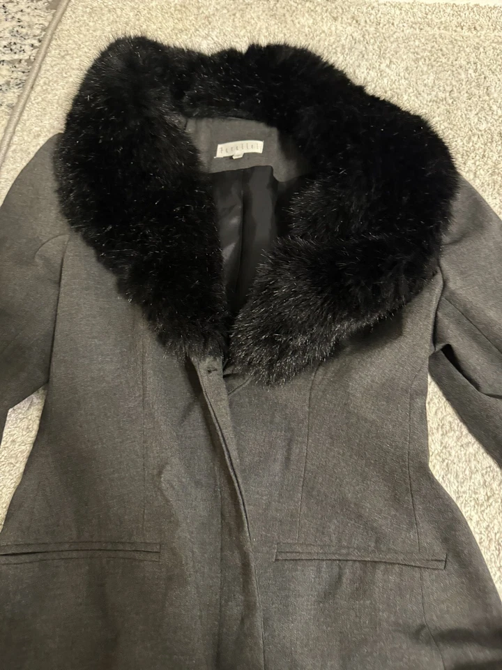 Chaqueta Blazer Para Mujer Parallel Talla 10 Gris Foto 3 de 3