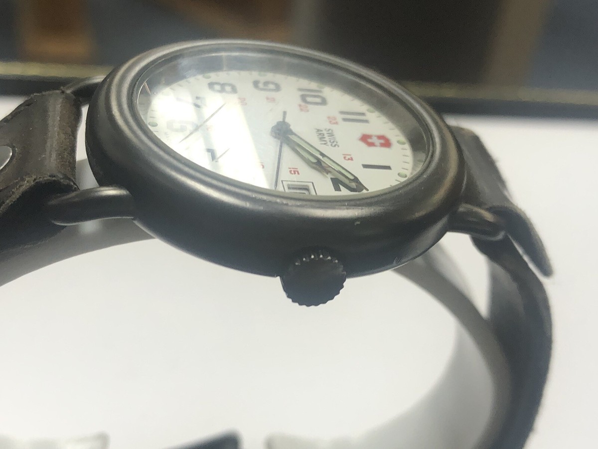 Swiss army watch unisex tungsten Unique 330 feet water resistant 