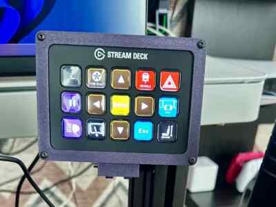 Stream Deck MK2 Halterung für 4040 4080 Aluminium Profil Rig Halterung Halter - UK