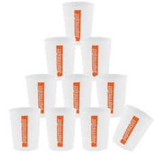 10 St&uuml;ck Original J&auml;germeister Mehrweg Probierbecher 0,02 2cl 0,04l 4cl Set