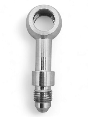AN3 (3/8-24'') Stainless Steel Male Hose End 10.1mm Banjo Brake Fitting - OBP