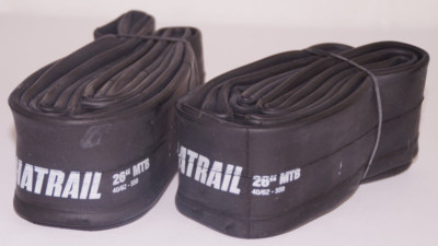 Alphatrail MTB Fahrradschlauch 2x Set Rick 26 Zoll SV Französisches Ventil Neu