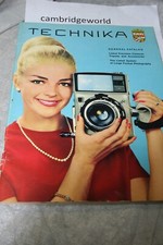 LINHOF TECHNIKA 84 PAGE GENERAL CATALOG INFORMATION BROCHURE LEAFLET GENUINE