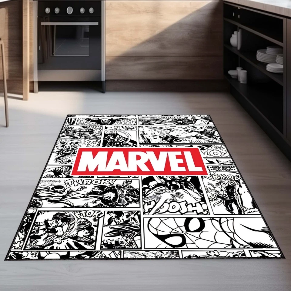 Marvel Characters rug, Avenger Rug, Personlized Rug, Fantastic rug, Kid room rug - Image 4 of 4