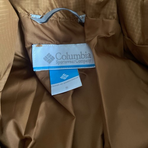 Columbia Bronze Brown Padded Puffer Coat - Small - Picture 4 of 6