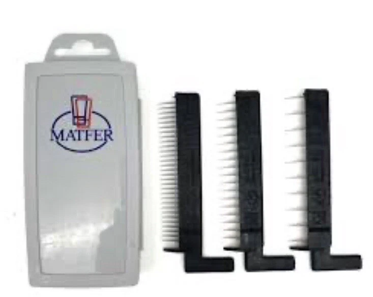 MATFER JULIENNE BLADES FOR MANDOLIN 2000, 10mm 5mm 3mm with case