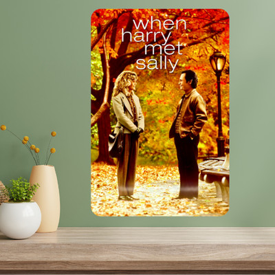 When Harry Met Sally Classic Movie Metal Poster Sign