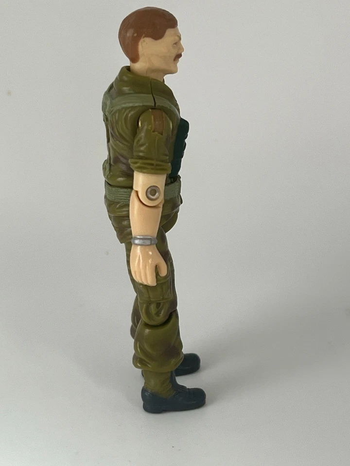 1985 GI Joe Footloose 100% completo com armas originais, capacete, mochila - Imagem 3 de 4