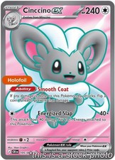 Holofoil - Cinccino ex - 105/086 - Chaos Rising - NM