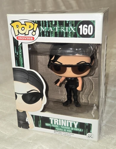Funko Pop Movies The Matrix TRINITY #16- Vinyl Figure Vaulted Retired