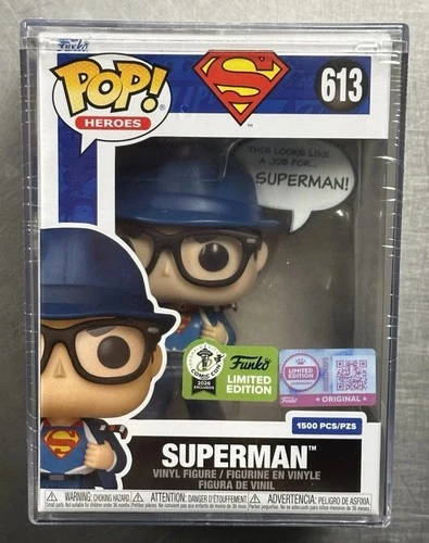 Funko Pop Superman #613 ECCC 1500pcs IN HAND