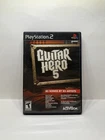 Guitar Hero 5 (Sony PlayStation 2, 2009) Complete CIB W/ Manual Tested Working