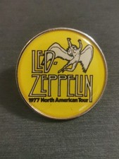 LED ZEPPELIN TREPPE ZUM HEAVEN KASCHMIR IMMIGRANT SONG Pin Badge Patch Neu