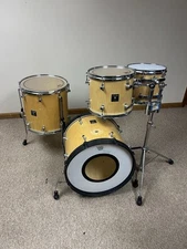 SONOR SONIC PLUS Natural Drum Set/Kit, 90’s German Birch Shells/20, 12, 13, 16