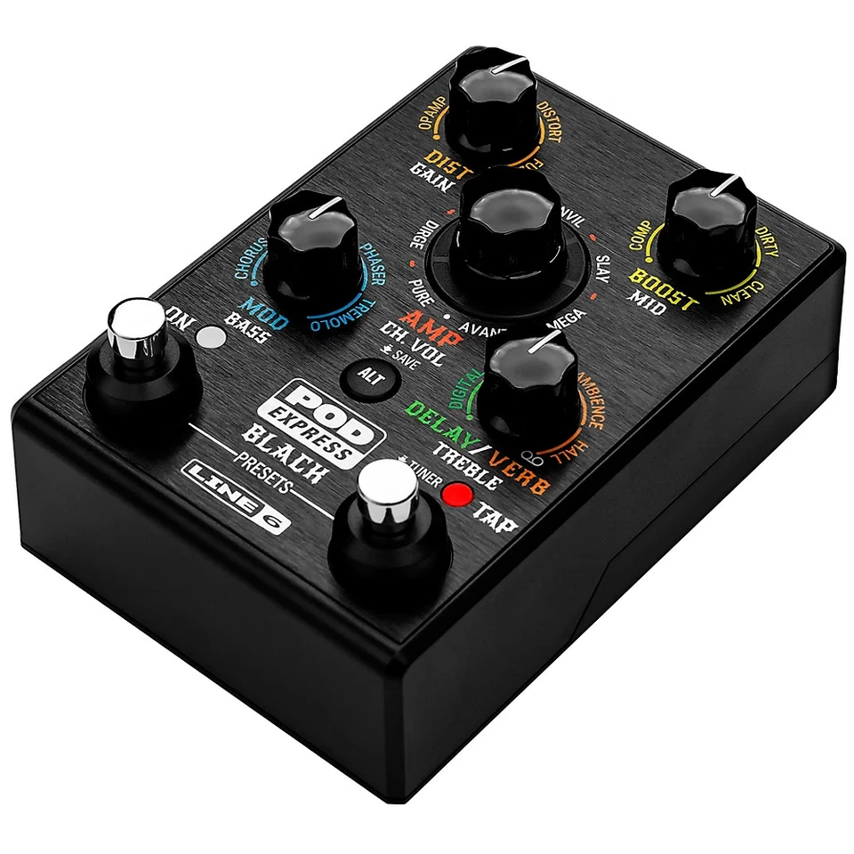 Line 6 POD Express Black Guitar Effects Pedal - Image 4 of 4