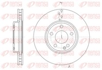 Remsa 2X Bremsscheibe Vorne Ø295Mm BelüFtet FüR Mercedes B-Klasse W246