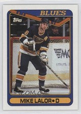 1990-91 Topps Mike Lalor #341 i3a