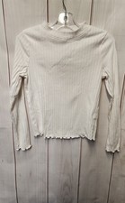 Cat Jack Girl's Size 7/8 White Shirt