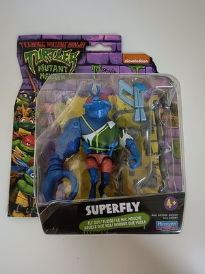 nickelodeon TMNT Mutant Mayem Superfly Action Figur neu OVP