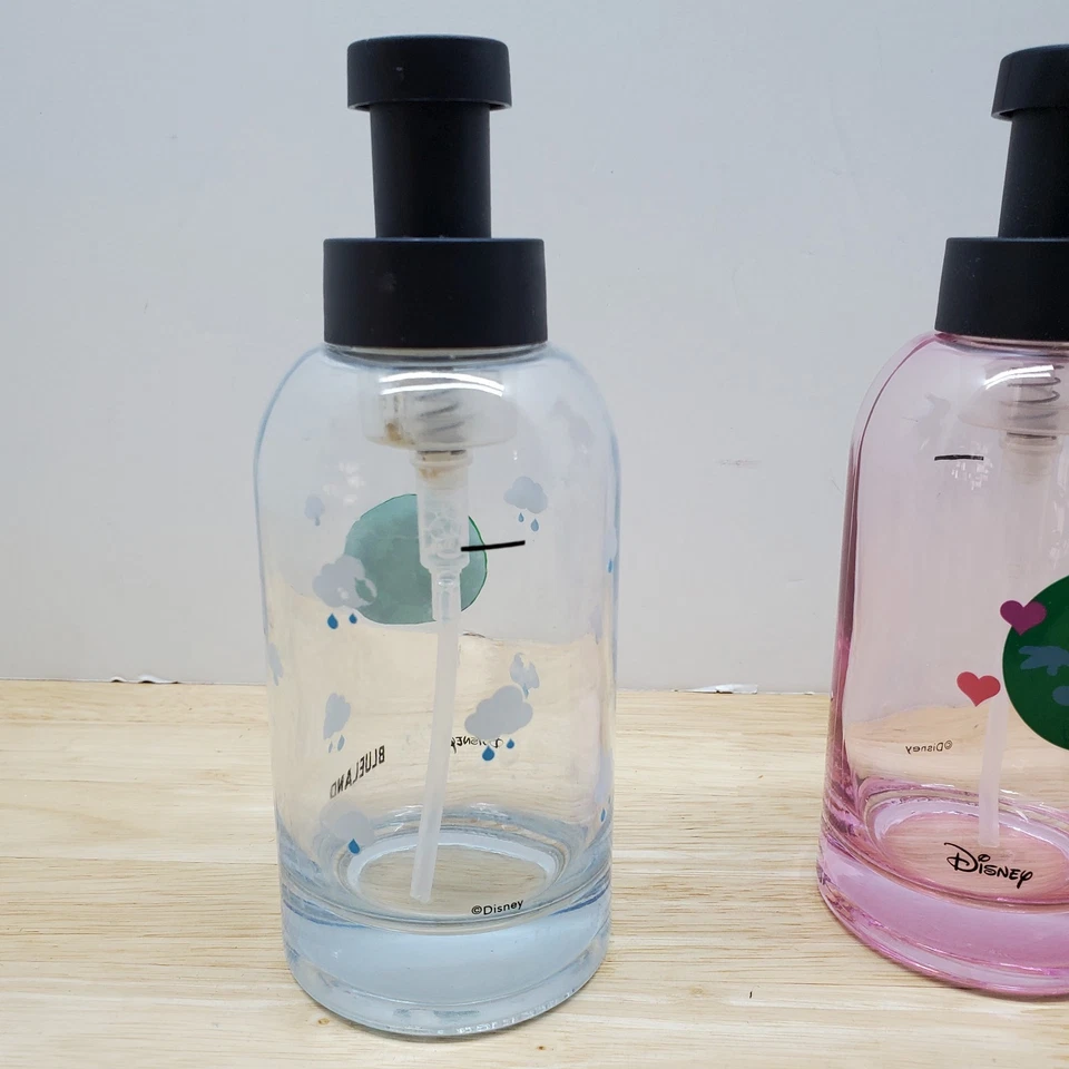 DISPENSADOR DE JABÓN DISNEY X BLUELAND GLASS MINNIE MOUSE Iris Agave Jabón de manos espumoso Foto 4 de 4