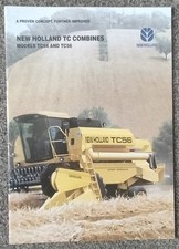New Holland TC Combines Prospekt - Modelle TC54 & TC56