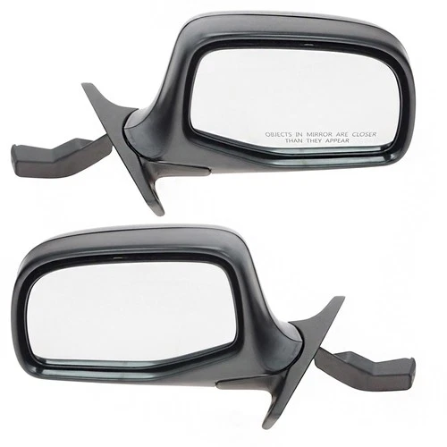 Door Mirror Set-Manual Chrome 2 Piece Mirror Set TRQ MRA09108