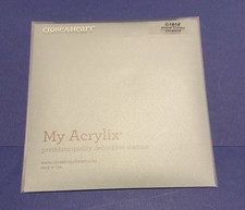 Close To My Heart My Acrlix stamp set C1612 Shower Flowers Used