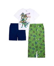 Centric Brands Teenage Mutant Ninja Turtles Boys' 3-Piece Pajama Set,...