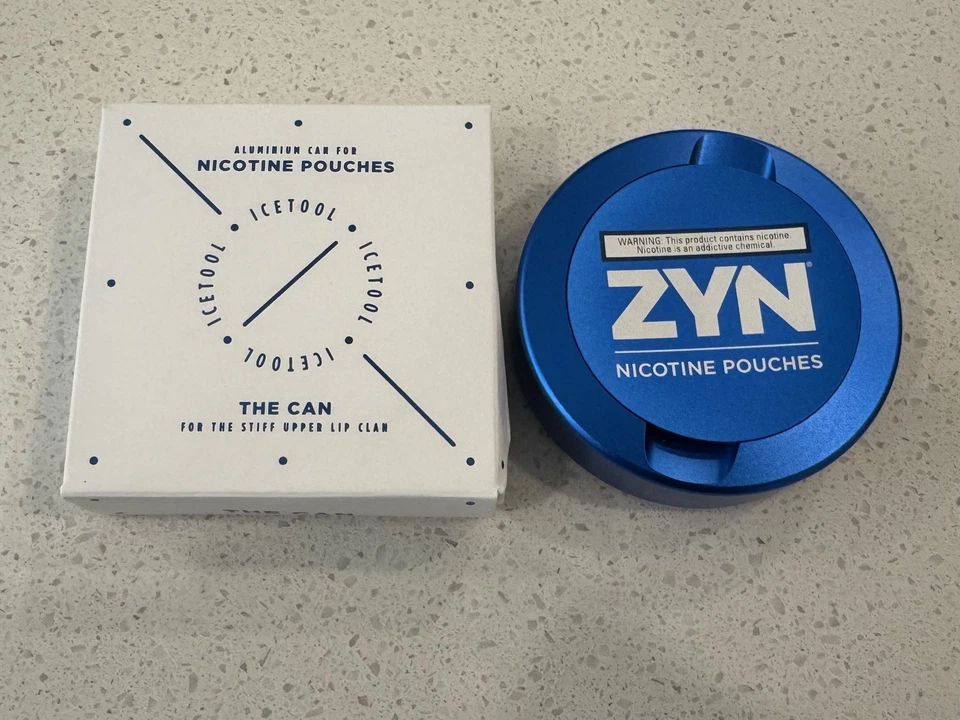 NOVO Conjunto de 5 Latas de Metal Zyn (Inclui Edição Limitada Club 3|6 Dourado + Rosa) - Imagem 2 de 4