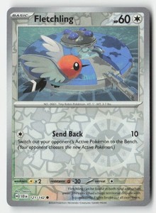 Fletchling 121/142 Stellar Crown Reverse Holo