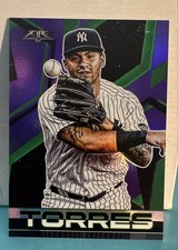 2021 Topps Fire - Gleyber Torres #124 Purple /99