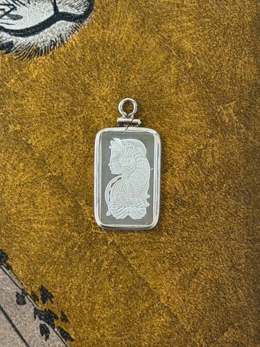 PAMP SUISSE Lady Fortuna 5 g .999 Fine Silver Bar Pendant
