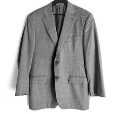 CANALI 1934 Men  s Gray 13290 Suit Jacket Size 42R 52 IT 