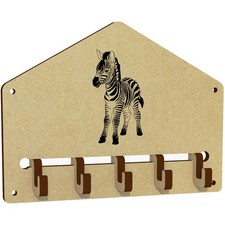 Image of 'Zebra Foal' Wall Mounted Key Hooks / Holder (WH00093101)