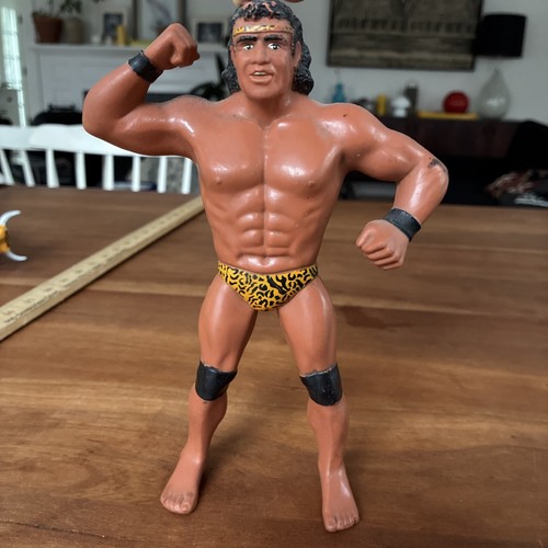 Jimmy Superfly Snuka 1984 WWF LJN Titan Sports 8 W...