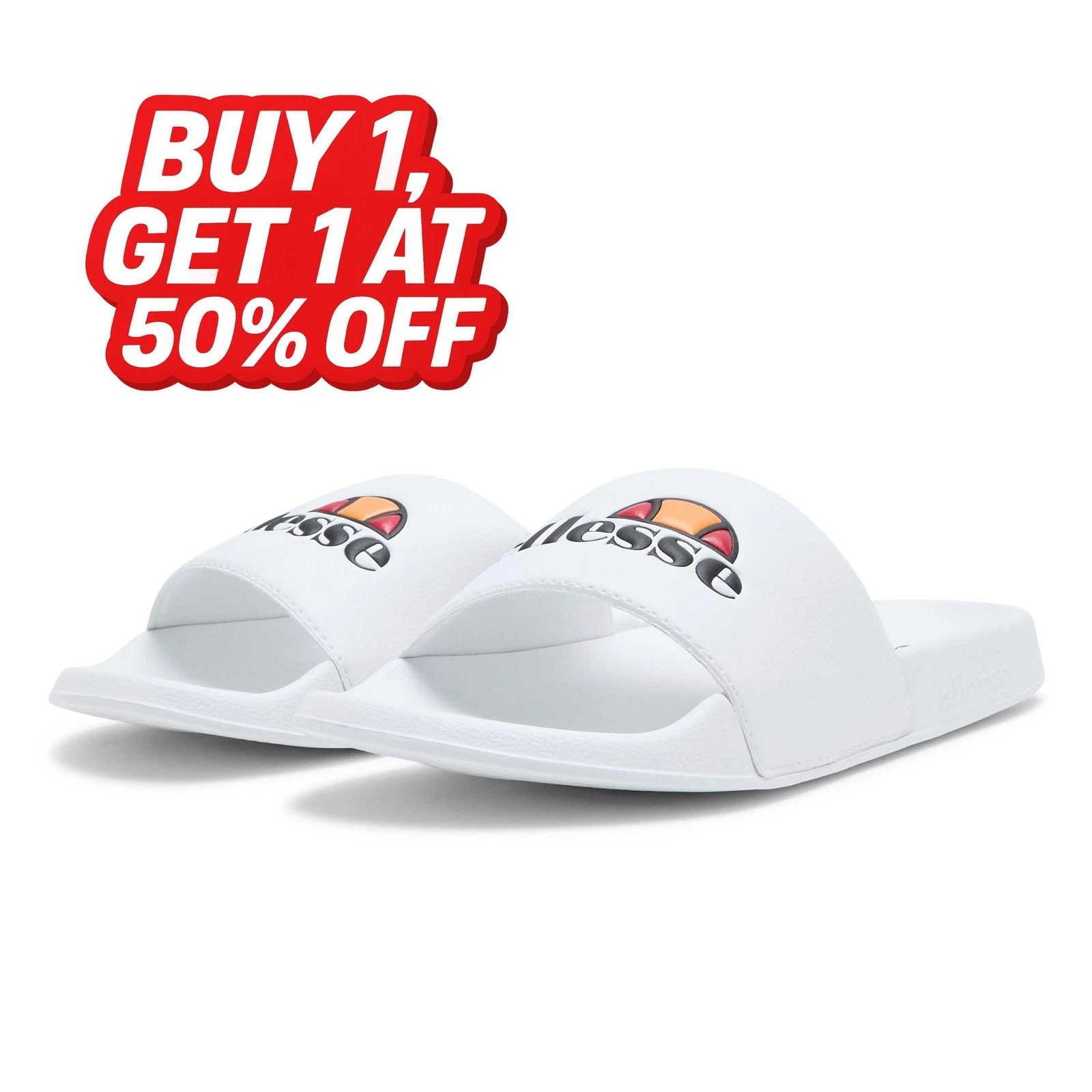 Ellesse Men’s Sliders Logo Pool Slides Como Slide White
Opens in a new window or tab