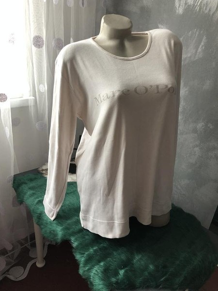 Women Marc O'Polo Sweater White Cotton 36 / S / 44