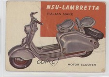 1954 Topps World on Wheels NSU-Lambretta Scooter #143 0l4h