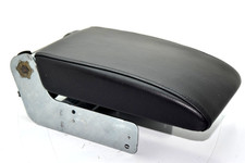 2009-2017 Volkswagen Tiguan Black Center Console Leather Sliding Armrest Lid Oem