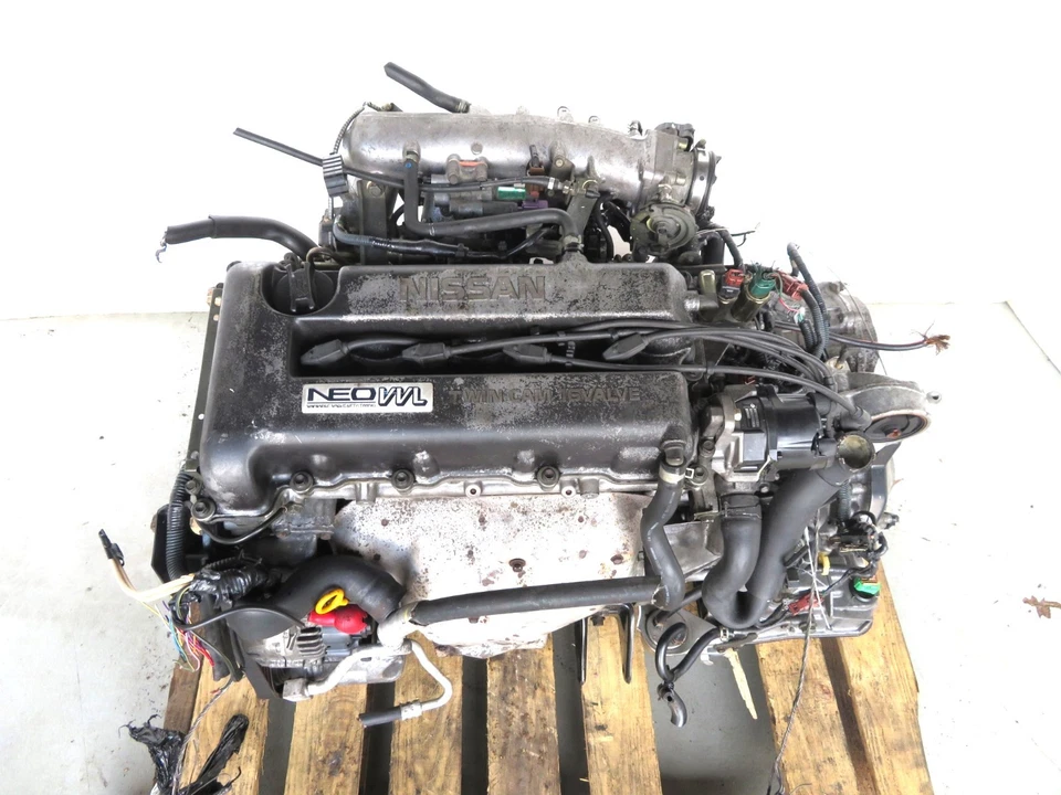 Nissan Primera SR20VE NEO VVL Engine DOHC 2.0 G20 200SX Altima Primera FOR PARTS - Image 2 of 4