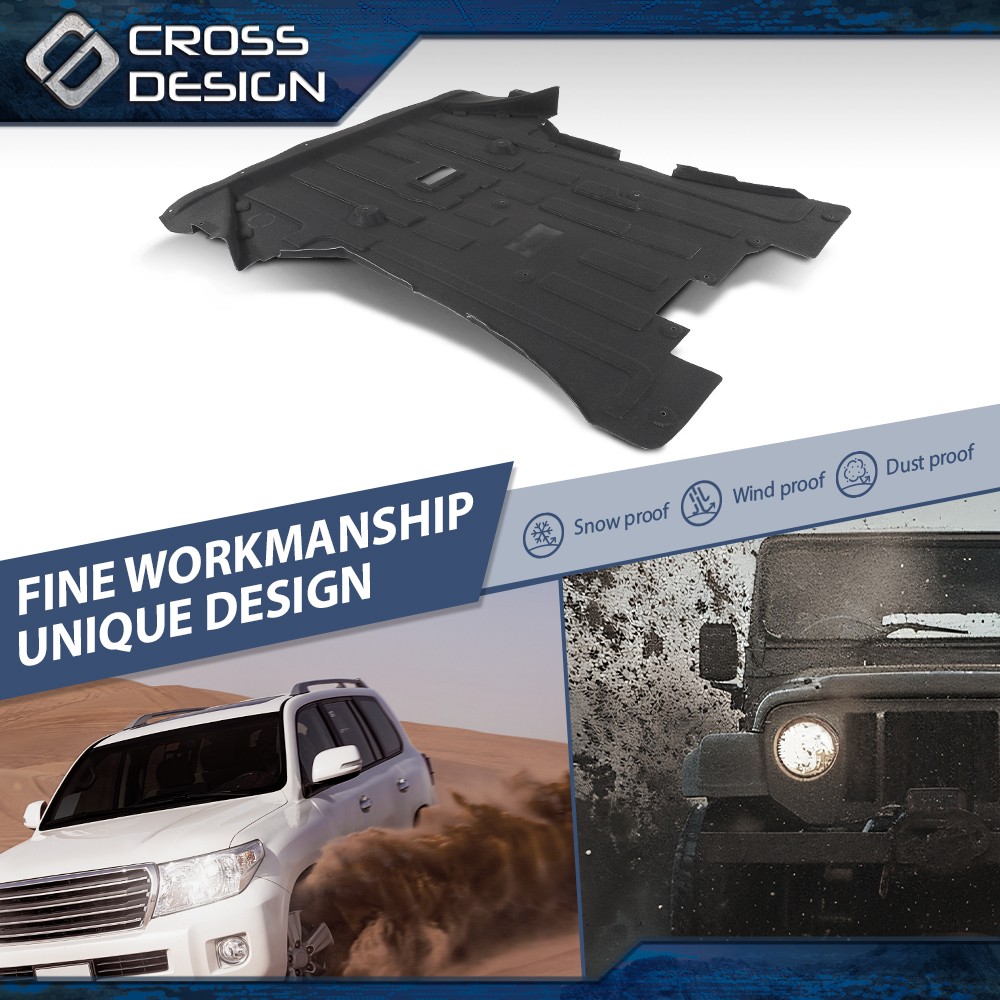 UNDER ENGINE COVER SPLASH GUARD 51757213662 FIT FOR 2011-2017 BMW X3 28I 28D 35I