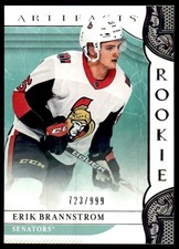 2019-20 Upper Deck Artifacts #169 Erik Brannstrom #/999 Rookie