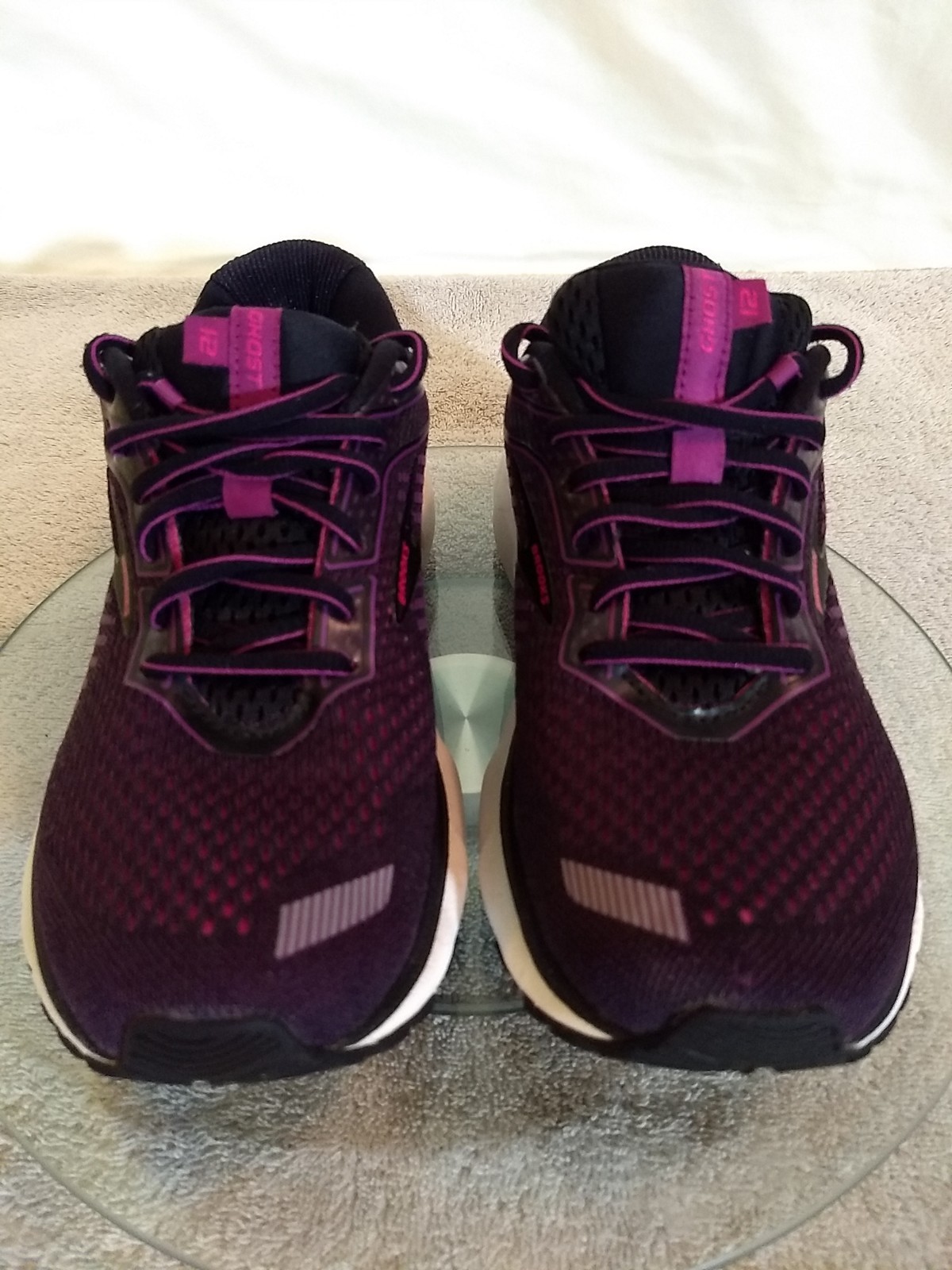 SAOLA Scarpe da corsa Brooks Ghost 12 viola da donna taglia: 8 B #US45 4