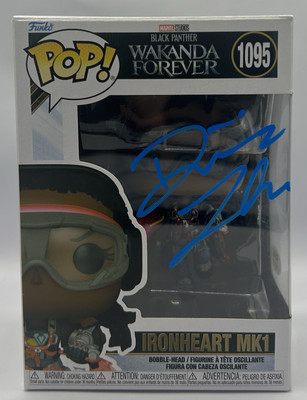 DOMINIQUE THORNE SIGNED IRONHEART FUNKO POP + PSA COA