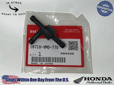 #ad Honda Genuine OEM Authentic FUEL CHECK VALVE 3 WAY 1977 84 FL250 16710 VM0 770 $34.98