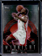 2023-24 Topps Midnight #68 Cam Whitmore Rookie Twilight /99 Wizards