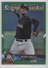 2018 Bowman Mega Box Green Mojo Refractor /99 Merandy Gonzalez #BCP70 8t7