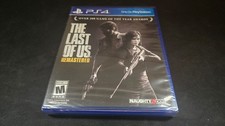 The Last of Us Remastered Naughty Dog Sony Playstation 4 PS4 Brand New Sealed