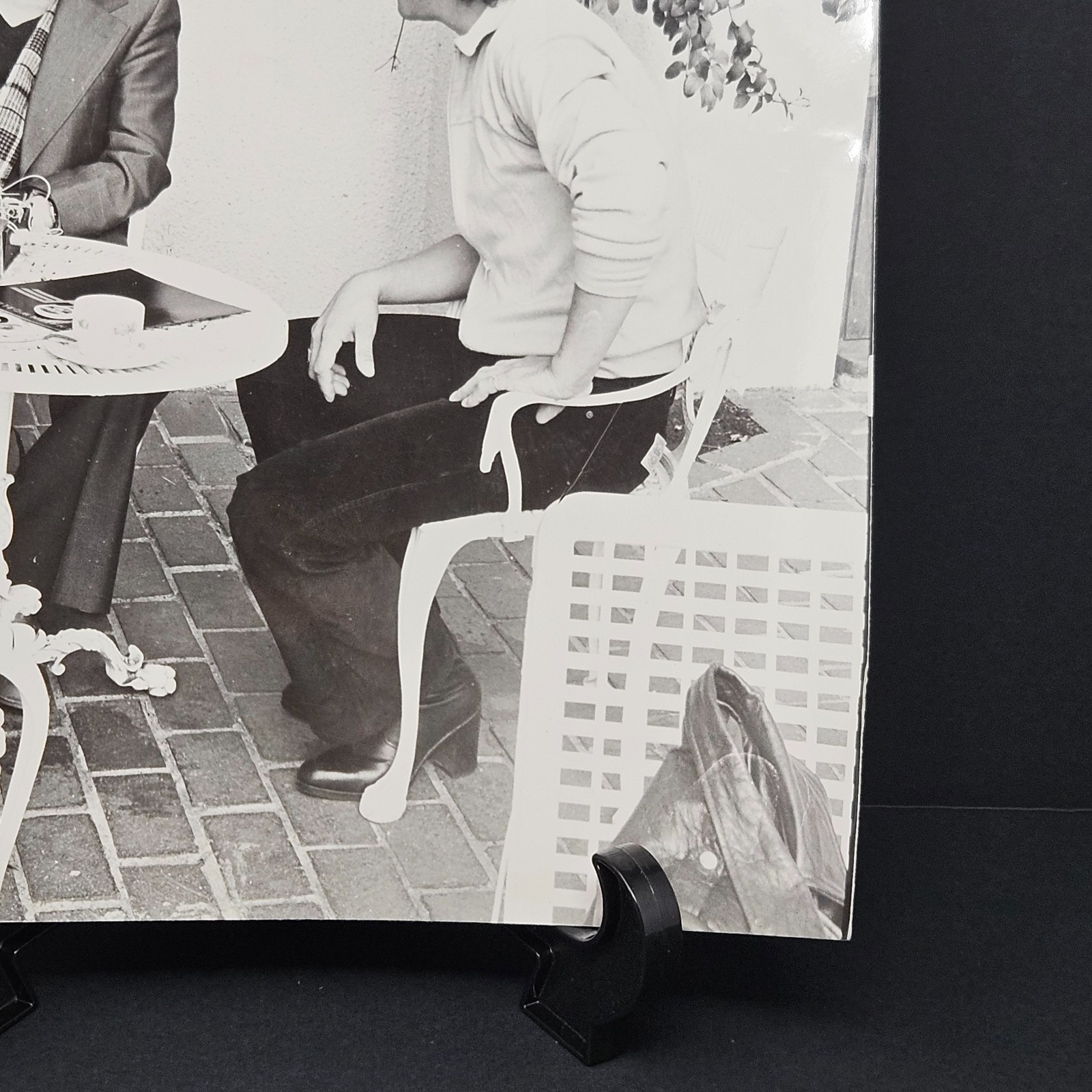 RARE Alex Van Halen 8x10 Photo South Africa Press Interview Feldman Sevenoaks