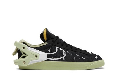 Nike Acronym x Blazer Low Black Olive Aura DO9373-001 Available Now